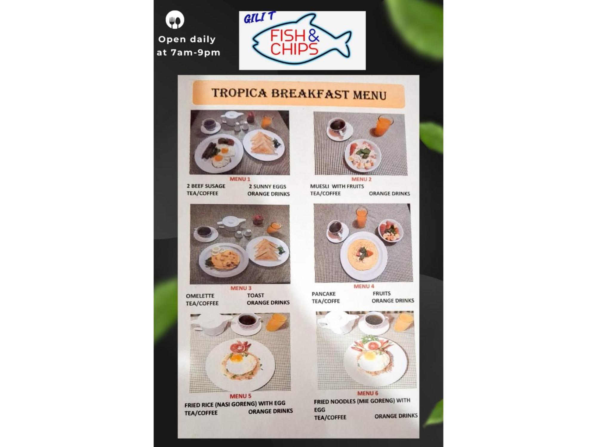 Tropica Gili Total Body Fit - Free Access Gym And Coworking Space Gili Trawangan Eksteriør bilde